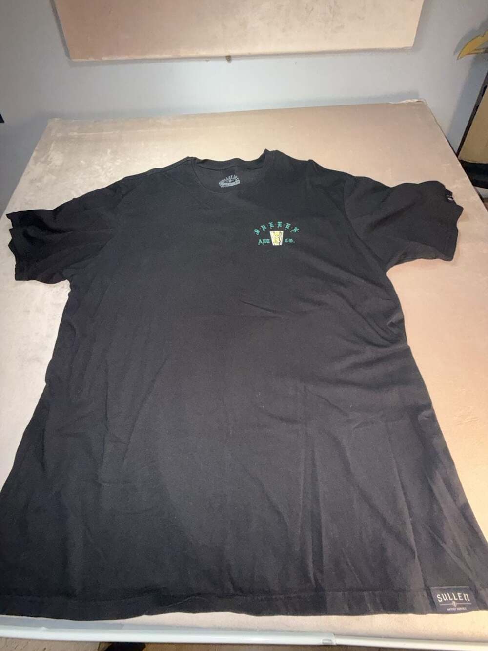 Sullen Art Collective Artist Series Black Graphic T-Shirt 3XL (A5-2058)